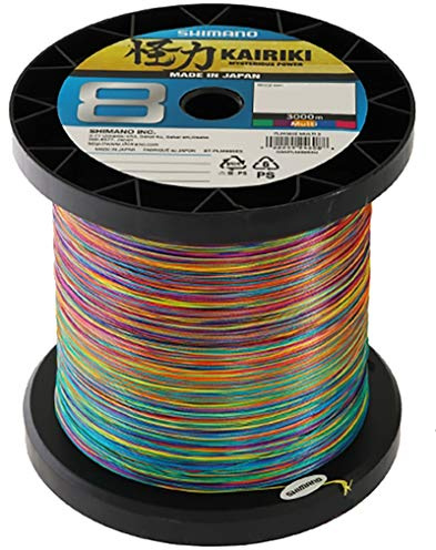 Shimano Line Kairiki 8 Multi C Angelschnur, 3000 m, 0,23 mm, 22,5 kg