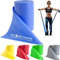 Starktape-Widerstandsbänder für Physiotherapie, Fitnessband. Latexfreies professionelles elastisches Fitness-Workout-Band für den oberen Unterkörper, Pilates, Yoga, Pilates, Training. Schweres Blau