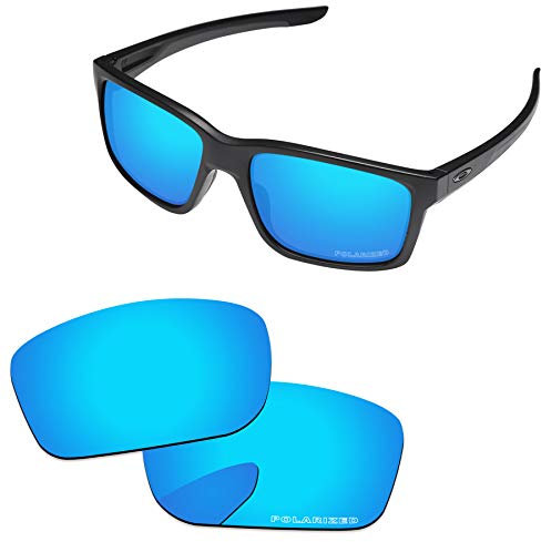 PapaViva Lentes de repuesto para Oakley Mainlink, Azul Hielo - Polarizado, Talla única
