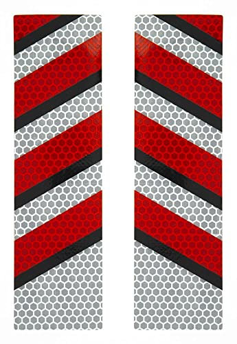 S-Line - Reflektierende Aufkleber, 16 x 4,5 cm, Verkauf paarweise