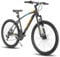 Hiland 27.5 Inch Mountain Bike, 21 Speed MTB Bicycle with High Carbon Steel Frame, Suspension Fork,Dual-Disc Brake, for Adult youth, Men Womens Bikes orange black