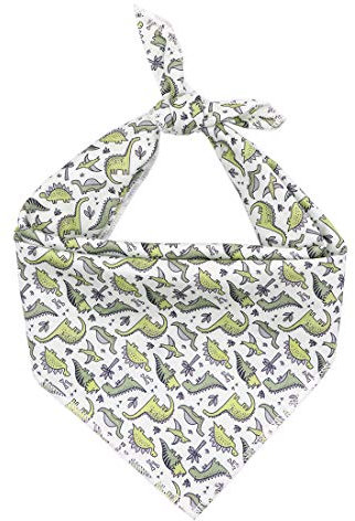 ARING PET Hund Bandana, Baumwolle Dinosaurier Hund Bandanas Hunde Dreieck Lätzchen Halstuch für Kleine und Große Hunde und Katzen