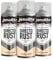 JENOLITE Directorust Chalky Spray Paint | CREAM | 3x400ml | Multi-Surface Chalky Finish Spray Paint | Ideal For Furniture, Ornaments, Picture Frames | Interior & Exterior Use | RAL 1015