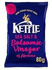 Kettle Crisps 12x80g (Sea Salt & Balsamic Vinegar of Modena)