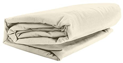GMD Living Mr. Sandman Spannbettlaken Full ELASTAN, Farbe:202-natur, Größe:180-200 x 200-220 cm