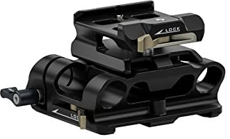 Tilta Modular 15mm LWS Grundplatte Typ II Kompatibel mit Canon R6 Mark II, mit Grundplattenadapter und universellen 1/4-20 Befestigungspunkten- Schwarz TA-MBP2-B