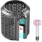 Copertura del filtro magnetico migliorata compatibile con filtro Dyson Supersonic phon HD01 HD03 HD08 HD15, copertura filtro esterno di ricambio (grigio metallizzato) WYWY.Wide