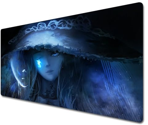IEVEDIVB Elden Ring mouse pad|Anime girl mouse pad|XXL mouse pad 900x400|Cute mouse pad large|Table mat|Waterproof - Anti slip|Ranni
