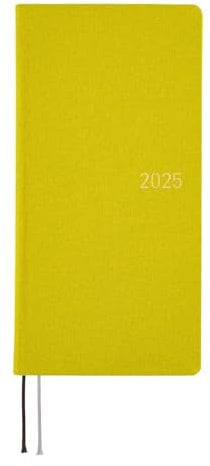 Hobonichi Techo 2025 Weeks [Englisch/Hoch und Schlank/Januar Start/Planer] Colors: Pistazie