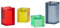 REMEMBER Glasblock-Kerzenhalter Vela - 4er Set Kerzenhalter in 6, 8, 10 und 12 cm - Spannende Lichtreflexe ideal für Teelichter