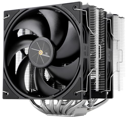 Thermalright Peerless Assassin 120 SE V3 CPU Air Cooler, 6 Heat Pipes Dual Towers Cooler, with Dual TL-P12 PWM Fans, 2000RPM Speed, Desktop PC Cooler for Intel LGA 1851/1700/1150/1151/1200,AMD:AM4 AM5