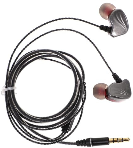 KOMBIUDA Auricolari In-ear Con Subwoofer Bass Profondo Cuffie Gaming Con Microfono Integrato Interfaccia Type-c Compatibili Con Smartphone e Tablet Design Ergonomico e Sicuro Per Sport e La