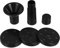 Toyvian Solar Fountain Pump Parts Replacement Adapters for Garden Water Feature Bird Bath Fountains Accessories Nozzles Kit