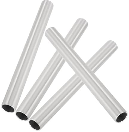 YARNOW Zeltstangen Verbinder zur Reparatur aus Aluminiumlegierung 4 Stück Leichtes und Vielseitiges Verbindungsrohr für Zeltstangen bei Campingreisen