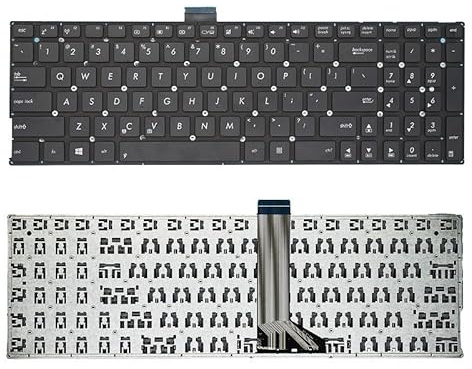 QWZOZST Teclado para portátil ASUS X555 X555B X555D X555L X555LA X555LJ X555LB X555U X555Y(US New)