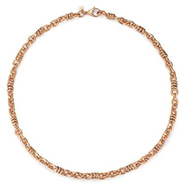 Ayoiow Halskette Damen Tropfen Einfache Kette, Gold Kette 750Er Ohne für Freundin| 18K Roségold | Trendiger Modeschmuck für Halloween