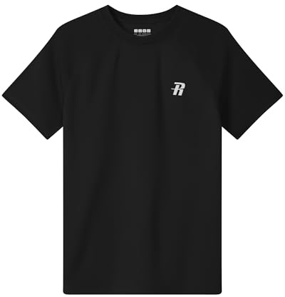 Runhit UPF 50+ UV Shirt Kinder Kurzarm, Atmungsaktives Badeshirt Schwimmshirt mit Rundhals, Schnelltrocknendes Rashguard Top für Strand Wassersport Outdoor