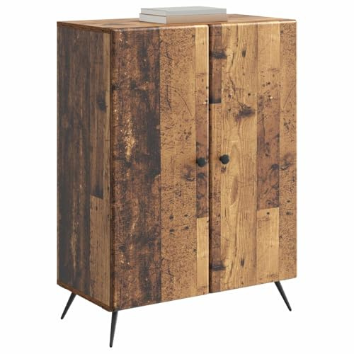 vidaXL Sideboard Altholz 66 x 34,5 x 90 cm Holzwerkstoff, Wohnzimmer, rechteckige, Moderne Aufbewahrung, geräumiger Buffet-Schrank, Coole Sideboards, Elegante Wohnaccessoires