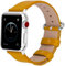 Fullmosa Cinturino per Apple Watch 45mm/44mm/49mm/42mm, Cinturini in Pelle di Ricambio Compatibile con Apple Watch Serie 9 8 7 6 5 4 3 2 1, Apple Watch SE 2/ SE/Ultra/Ultra 2, Giallo