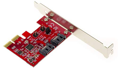 KALEA-INFORMATIQUE Scheda PCI Express PCIe 2 Porte SATA con Hardware Raid 1 - Consente di Proteggere un'unità Disco esistente aggiungendovi Un Clone.