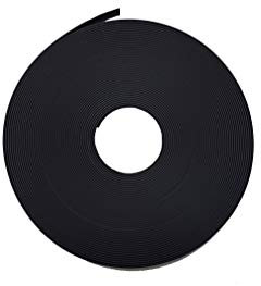 Beckers Beste Tiernahrung Biothane Leine Hundeleine mit Schlaufe | biothane Hundeleine | biothane Arbeitsleine | Führleine | Trainingsleine | Signal Farben | Langlebig und Sehr robust (1 m, schwarz)