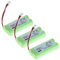 MeXXstar 3 x Akku für Siemens Gigaset A26 AS 15 AS140 / A120 / A140 / A150 / A160 / A165 / A240 / A245 / A260 / A265 / T-Com Sinus 100 / v30145-k1310-x359 / v30145-k1310-x383 (700mAh/1,68Wh)