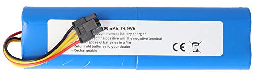 Akku kompatibel mit den Roborock S5 max Akku BRR-2P4S-5200S, 14,4 Volt 5200mAh 74,88Wh