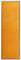 vidaXL Fußmatte Waschbar Schmutzfangmatte Türmatte Fußabtreter Schmutzmatte Schmutzfangläufer Sauberlaufmatte Innen Außen Orange 60x180cm