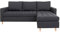 House Nordic Ecksofa, wendbar, Stoff, Dunkelgrau – Kollektion Firenze