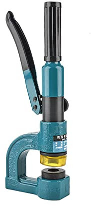 Jieotwice SYD-25 perforateur Hydraulique pour évier, Bac en Acier Inoxydable, perforateur Manuel Portable Avec 6 Matrices