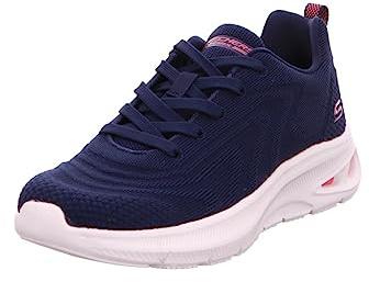 Skechers Bobs UnitySneaker für Damen, Marineblauer Strick, 41 EU