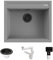 Lavello Quareco incasso 1 vasca 57×51 Prime 60 Granito Grigio QLP060GR