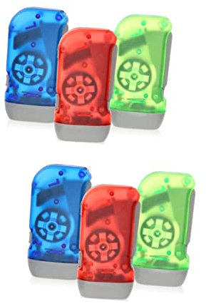 ibasenice 2 Sets Taschenlampe Mit Manueller Aufladung: Kurbel-Taschenlampe Für Den Notfall Im Freien Und Den Heimgebrauch 3 Stück * 2