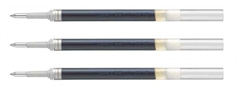 PENTEL Pack of 3 LR7 Gel Rollerball Refills, Lilac