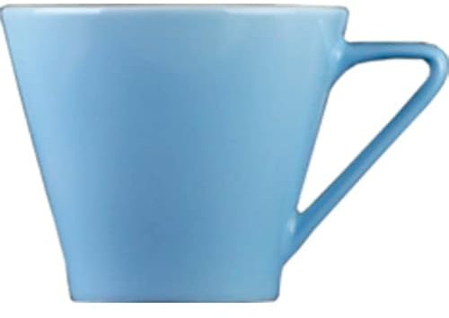 Lilien »Daisy« Lasurblau Kaffee-Obere hoch, Inhalt: 0,18 Liter, Höhe: 73 mm, 6 Stück