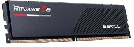 G.Skill Ripjaws S5 Intel XMP 16Go (1 * 16Go) DDR5 6000MHz CL36-36-36-96 1.35V Desktop RAM Mémoire - F5-6000J3636F16GX1-RS5K