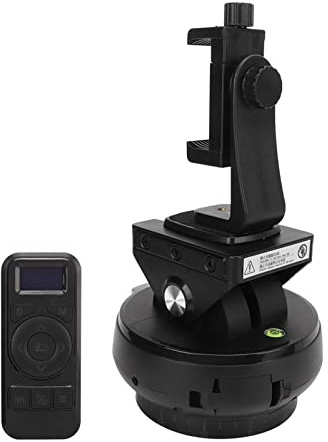 Motorisierter Schwenk- und Neigekopf, 2,4 G Motorisierter Panorama-Stativkopf, Horizontale Stufenlose Drehung für Mobiltelefone