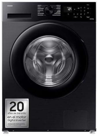 Lavadora Samsung WW80CGC04DAB_EC Clase A 8 Kg 1400 rpm SmartHome Negra