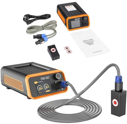 Hydravex Karosserie-Dellen-Reparatur-Werkzeuge, Lackfreies Dellen-Entfernungs-Set, Auto-Dellen-Abzieher, Induktions-PDR-HeizgeräT, Hot-Box, 800W, FüR Die Entfernung Von Karosserie-Hagel-Dellen