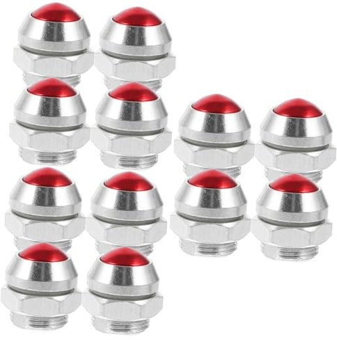 UKCOCO 12 Pcs Pressure Cooker Safety Valve Electric Pressure Cookers Float Valve Float Valve for Pressure Cooker Pressure Cooker Float Valve Replaceable Pot Parts Frp Supplies Universal