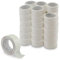 Waytex Pack de 36 rouleaux de Ruban Adhésif d'Emballage Pro BLANC 66m x 50mm, Silencieux, en Polypropylène épaisseur 50 microns