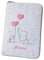 U-Heft Hülle 'Hase & Elefant' DIN A5 personalisierbar aus Filz (Farbe & Stickerei wählbar) - Hülle für Kinderuntersuchungsheft & Impfpass - Organizer - Geschenk für werdende Mütter & Baby