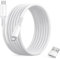 BASESAILOR USB C to Type C 100W Cable with USB Adapter 3M,Power Delivery Fast Charging PD Charger Cord for iPhone 15 Max,MacBook,iPad Pro 10 Air 4 5 Mini 6,Galaxy S9 A34 A54,Z Flip Fold 5,Car Play,16