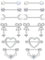 CASSIECA 6 Paar 14G Nippelpiercing Chirurgenstahl Damen Brustwarzenpiercing Herz Nippel Ringe Mond SchmetterlingBogen Nippel Bars mit Silber CZ-Anhänger Barbell Piercing Körperschmuck