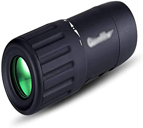 Mini-Monokular im Taschenformat, hochauflösendes Weitwinkel-Teleskop mit Nahfokus und Einlinsenoptik für schwache Lichtverhältnisse