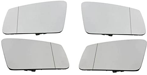 Sxmrmnx Beheizter Außenspiegel für Glas W204 W212 S/C/E- 2 Paar (R + L) 2128101721 2128101821