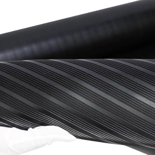 Store Bodenmatte Gummirolle 3MM Dicke, Streifen Textur Bodenmatten Autos Wohnmobil Anhänger, Heavy Duty Gummi Boden Rolle Wasserdichte Bodenschutzmatten