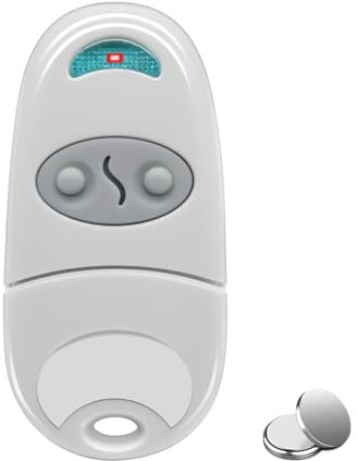 Telecommande portail, 433,92 MHz Telecommande Porte de Garage,Télécommande C@me Compatible Avec 433,92 MHz Telecommande EV, NA, EE, 2 Canaux