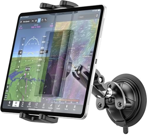 Dosvsi Pilots Support de tablette [Ventouse puissante] Support de tablette d'avion