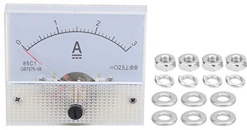Misuratore di corrente 85C1 DC 0~3A, amperometro analogico a puntatore ABS, amperometro pannello per stabilizzatore di tensione, banco di prova per armadi di distribuzione